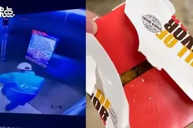 画面曝光！吉林一顾客拒绝自取外卖，餐食遭骑手吐口水，平台回应图片