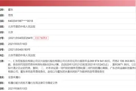 遭立案调查后仁东控股再现风波 实际控制人霍东被列失信图片