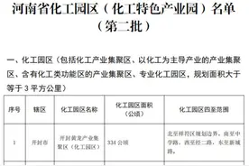 20家！河南省化工园区名单公示图片