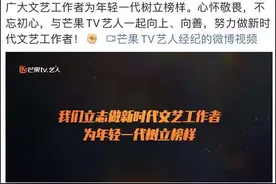 芒果TV“过家家式”艺人艺德承诺书遭群嘲，网友：形式主义图片