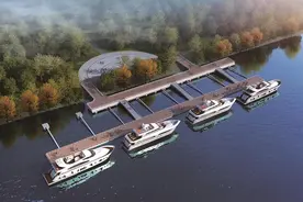 江心屿将有一座新码头图片