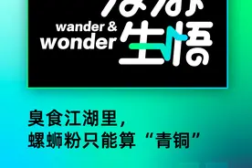 臭食江湖里，螺蛳粉只能算“青铜”图片