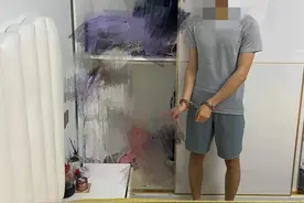 恋人合租后分手，男方求复合藏身衣柜制造惊喜被刑拘图片