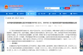 福州一CBD规划调整！3幅用地“商改住”！新增近10万方住宅图片