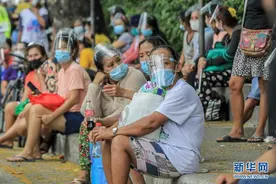 新冠疫情不断恶化，医疗体系不堪重负，菲律宾护士纷纷离职图片