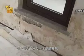 糟心！杭州女子花近800万买的跃层，却没想到60%面积发了霉图片