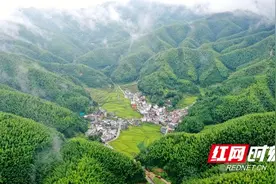 湖南新田：青山如黛 云雾如烟（组图）图片
