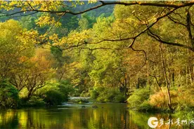 贵阳阿哈湖国家湿地公园景色宜人图片