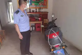 无证无牌摩托车肇事逃逸，摩托车手难逃法网图片