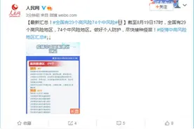最新汇总！全国有29个高风险地区，74个中风险地区图片