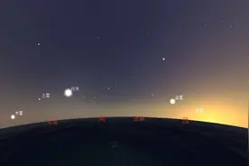 “五星连珠”长啥样？会怎样？告诉你真相图片