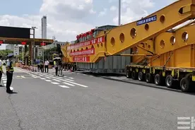 再迎特大件运输！重达409吨、全程330多公里，“巨无霸”自衡阳顺利抵达长沙图片