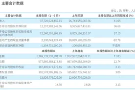 中信证券半年报：经纪和证券投资收入占比过半，已非市值一哥图片