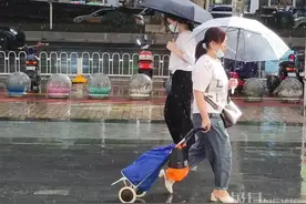 武汉人回家路上遇到太阳雨图片