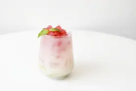 10分钟自制高颜值饮品？葡萄气泡养乐多图片