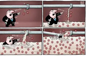“美国第一”？——漫画带你看美式抗疫真相图片