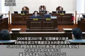 1.9亿元！“百名红通”犯罪嫌疑人徐进贪污、受贿违法所得没收申请案一审开庭视频封面