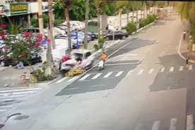 海口男子酒驾肇事逃逸致1死1伤，伤者是湖北游客，未脱离生命危险图片