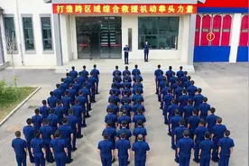 跨省驻防 | 队前小演讲，点燃“蓝朋友”人生梦想图片