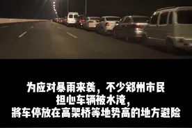 郑州交警：不处罚车辆因避雨停放高架桥等处行为视频封面