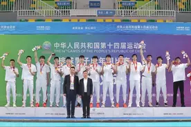 12年后再夺冠军，上海男排拿下陕西全运会（竞技项目）上海首金图片