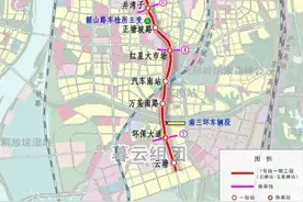 长沙地铁“换乘王”7号线来了！​连接2、3、4、5、6号线图片