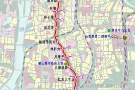 长沙地铁“换乘王”7号线来了！​连接2、3、4、5、6号线图片