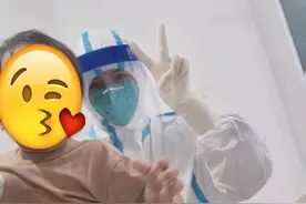 扬州17个月大确诊女童病愈出院，母亲写感谢信感恩“大白”图片