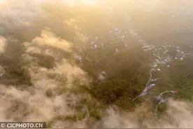 湖北保康：“天空之城”美若仙境图片