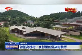 四川新闻联播 | 德阳高槐村：乡村里的蓝染时装秀图片