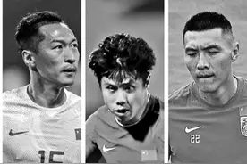 吴曦、蒿俊闵、于大宝担纲国足队长图片