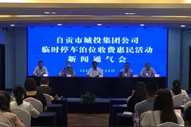 四川自贡停车位收费单日实现15元封顶 包月150元可“随便停”图片