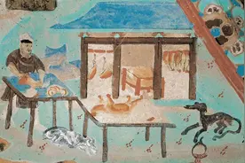 西王母与中国烧烤史：烤兔肉，牛百叶……海陆双吃，花样翻新图片