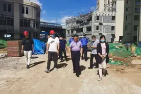 青岛市南区副区长带队开展突出生态环境问题整改现场督导检查图片