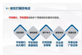 12321受理中心：平安银行、还呗因垃圾信息被大量投诉图片