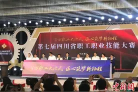 第七届四川省职工职业技能大赛在蓉启幕 各行业职工“大显身手”图片