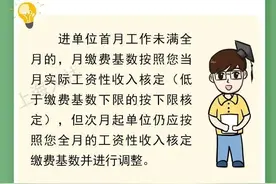 【便民】入职当月工作未满全月，单位需要为职工缴纳社保吗？图片