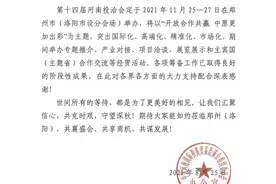 再延期！第十四届河南投洽会将于11月25日-27日在郑举办图片