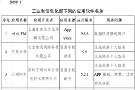 工信部：对蜻蜓FM、万顺叫车等67款APP进行下架图片