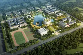 中国十七冶集团：树立“两个示范”打造花园式幼师高校图片