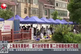 上海浦东黄路村：实行封闭管理  第二次核酸检测已完成视频封面