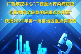 广西疾控中心“广西重大传染病防控与生物安全应急响应重点实验室”获批2021年第一批自治区重点实验室！图片