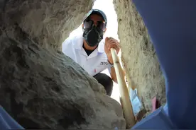 耶路撒冷：清理哭墙图片