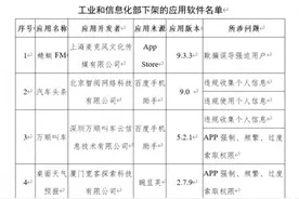 67款APP被下架图片