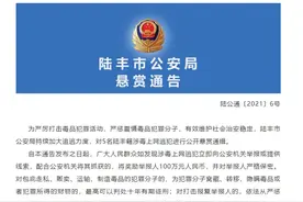 每人悬赏100万！广东陆丰这5名涉毒逃犯是何来头？图片