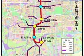 北京地铁19号线年底开通往返大兴机场时间大幅缩短图片