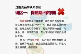保质期=保存期？关于过期食物，你需要了解这些→图片