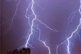 今晚嘉兴又是雷电+大风+暴雨，现场视频+照片来了图片