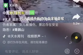 甘肃天水青鹃山景区“水滑艇撞伤人”：伤者已送医，项目关停图片