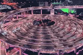 美！上海南浦大桥特效走红TikTok，单条视频播放破千万图片